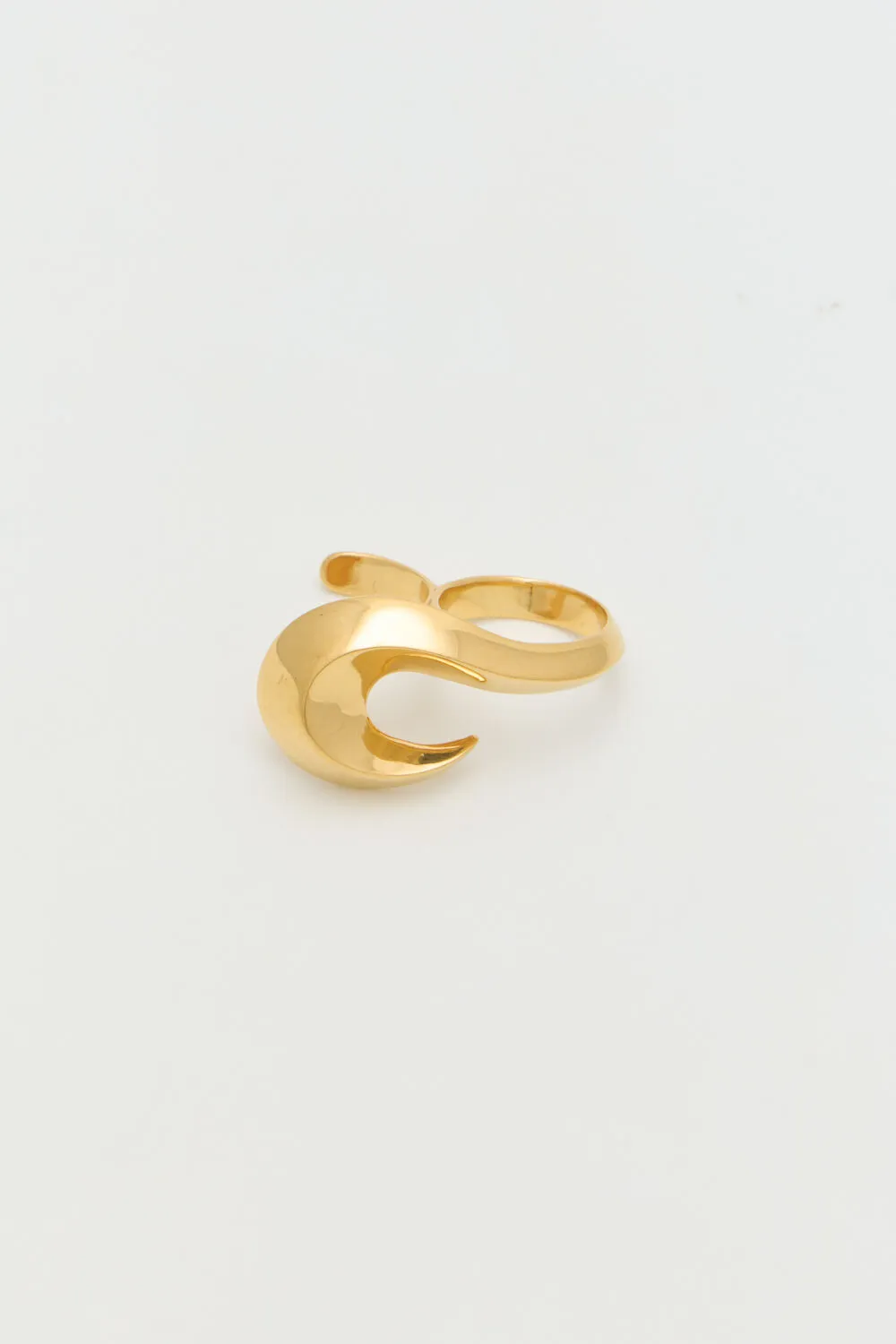 Bague 2 doigts  - Doré